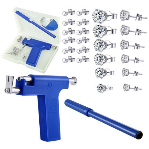 Ear, Nose, Navel Piercing Gun Set Safety Ear Piercing Gun