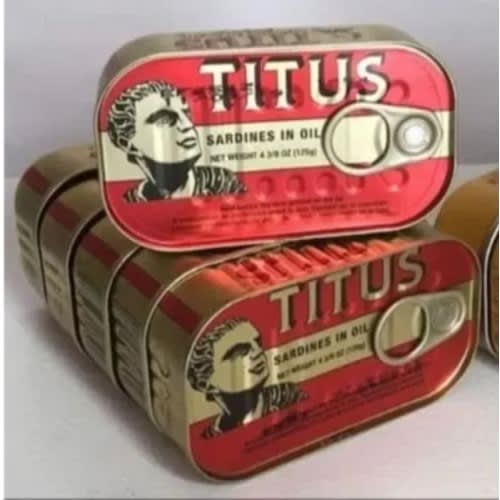 Titus Sardine - 125g X 6 Pcs