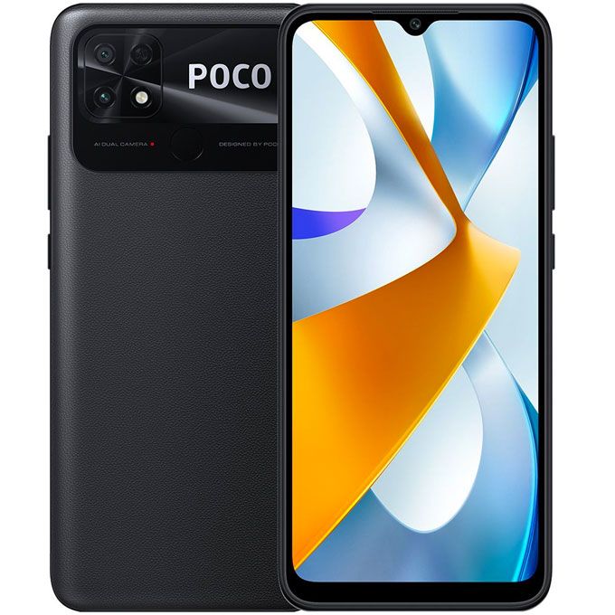 Poco C40 6.71&rdquo; 4GB RAM/64GB ROM Android 11 - Black