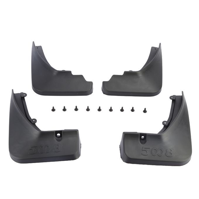 4 Pcs LB-SY-526 Mud Flaps Professional Modification-Black