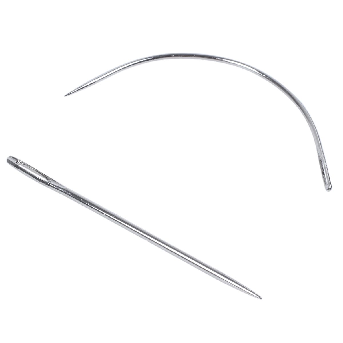 7 Repair Sewing Needles Curved Threader For Leather Canvas