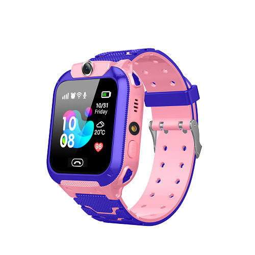 Children Smart Watch With Gps, Setracker And Sim Card Slot-purple