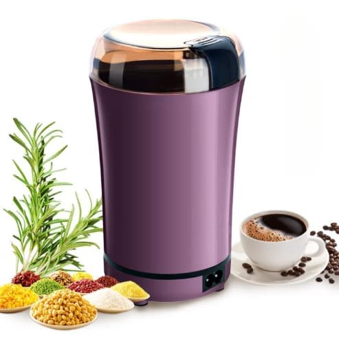 Portable Electric Coffee And Grain Grinder - 150W