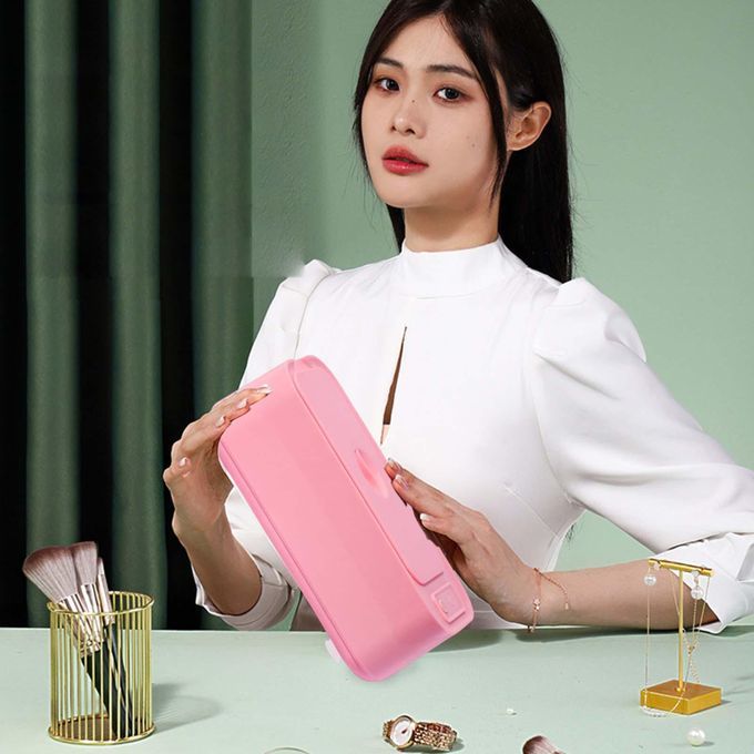 Portable  Cleaning Machine Household For Glasses Coin Pink