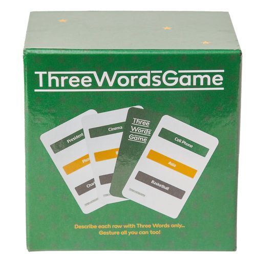 Three Words Game -The Fun Acting Game With Updated Clues