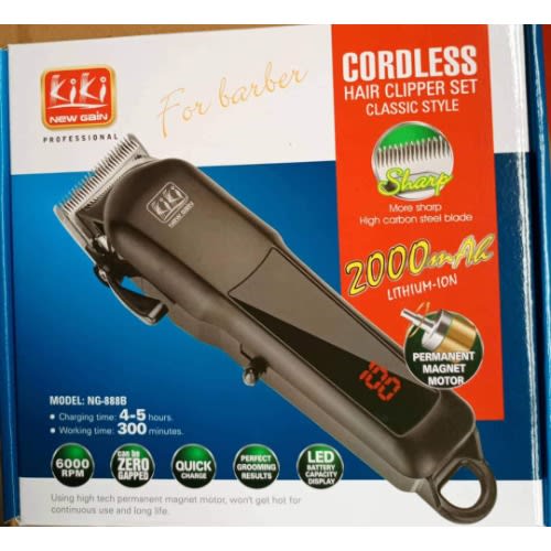 Rechargeable Digital Clipper / Rechargeable Hair Clipper - 2000mAh