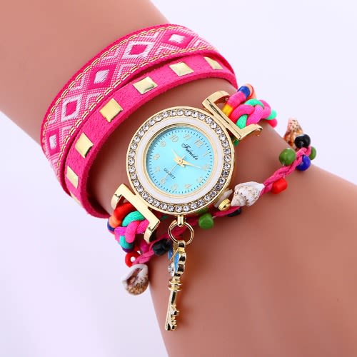 Wristband Wristwatch -Pink