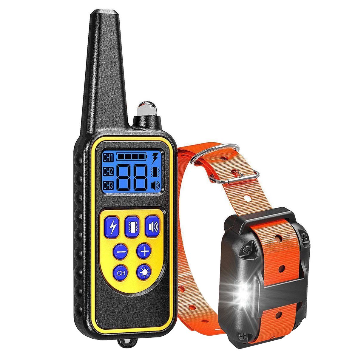 IP67 Waterproof Rechargeable Dog Training Collar Automatic