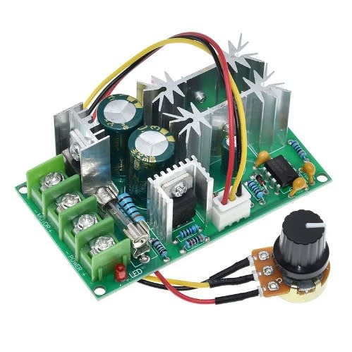 10V-60V PWM 20A 25KHz DC Motor Speed Controller Module