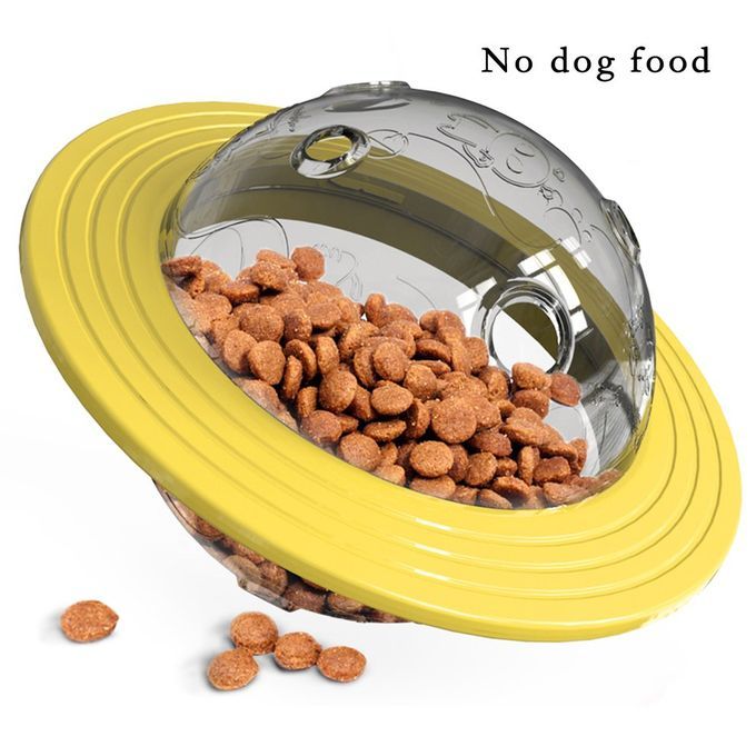 Bite Resistant Dog Toy Flying Sau Er Food  Ller Edu Ational Devi E-yellow