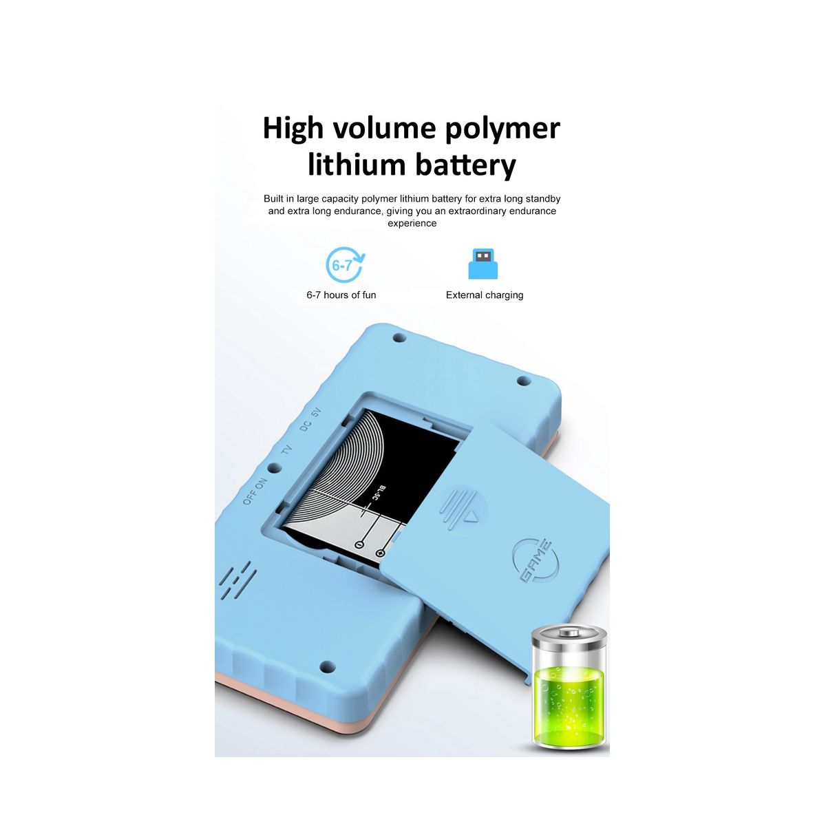 520 Games Console Retro Game Controller 24-Inch Screen Handheld Game Player C