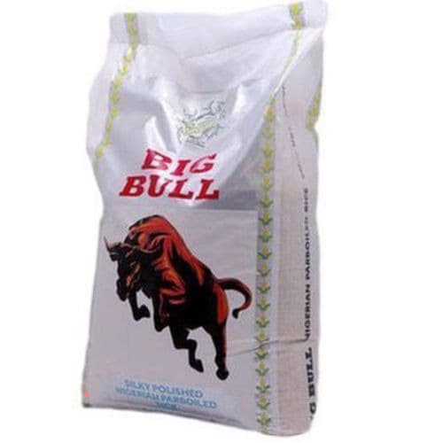 Silky Polished Nigerian Parboiled Rice - 50kg
