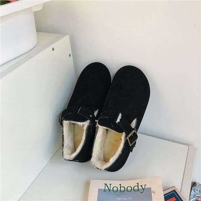 Doudou Shoes Women's Winter Wear 2020ins New Plush