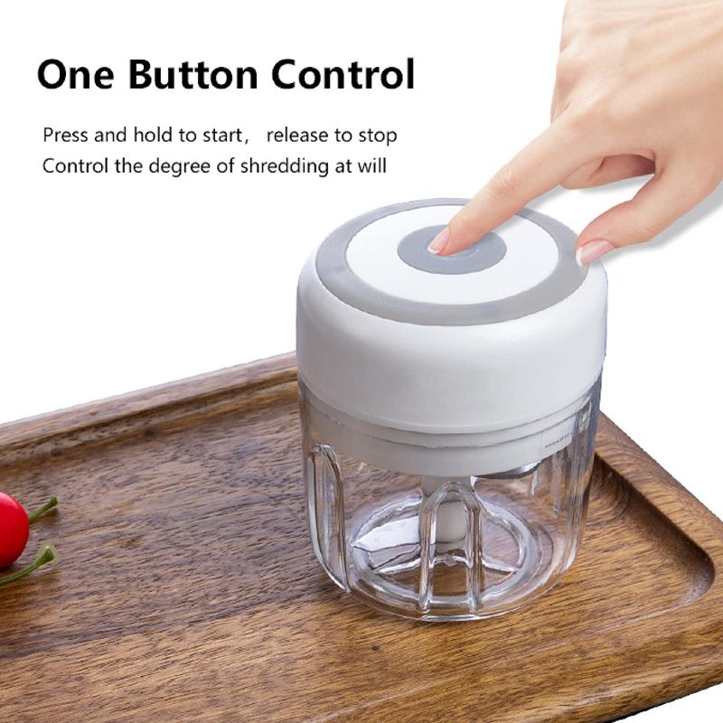 Mini Wireless Electric Household Mashed Garlic Machine