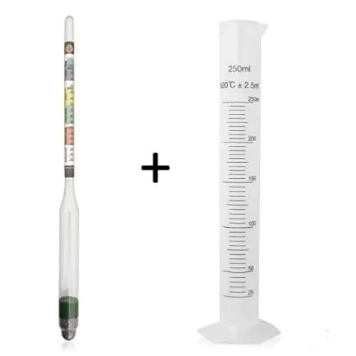 Diesel Density Hydrometer With 250ml Plastic Cylinder