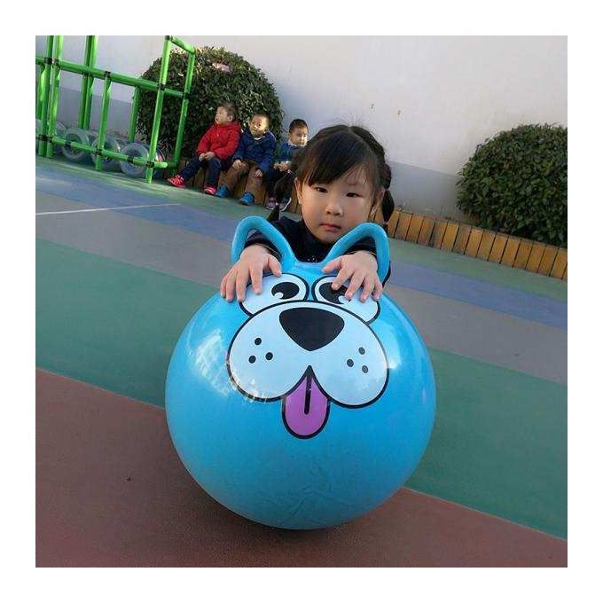 18"   Hopper Bouncer Hopping Bouncing Ball Outdoor Jumping Toy Red