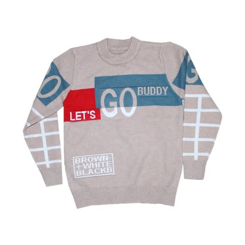 Unisex Teenage Cardigan- Brown