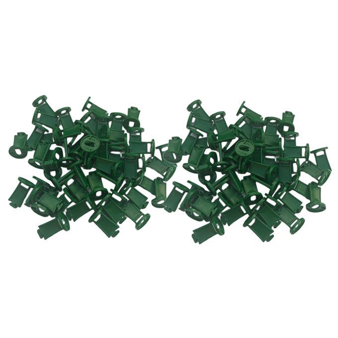 100 Pieces Useful Plastic Corner Extender Clips For Greenhouse Plants