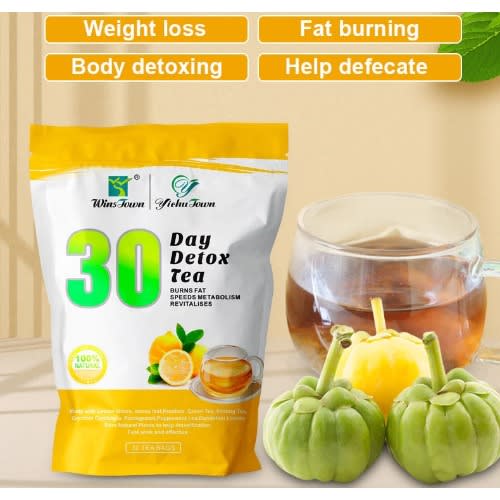 30 Day Detox Tea (lemon Flavour) -  Herbal Tea For Detoxification