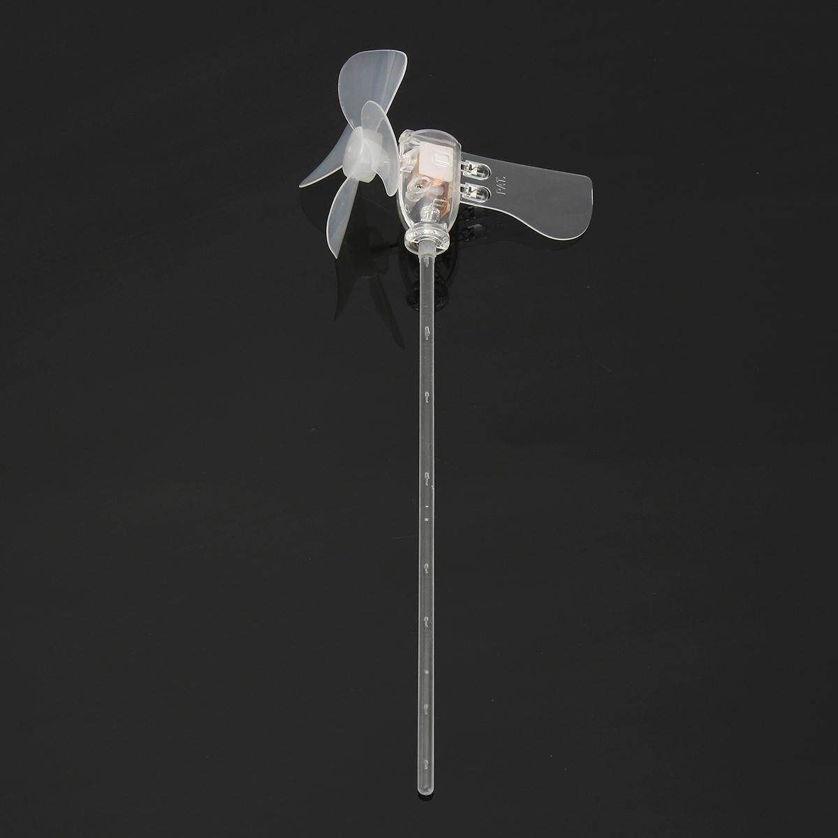 Vertical DIY Project Turbines LED Windmill Small Motor Wind Wind