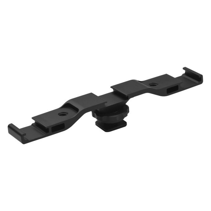 Metal Cold Shoe Mount Bracket With 3 Cold Shoe Mounting For