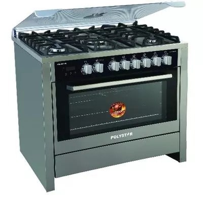 5 Burners Cooker Pvnd-90eg5 - Grey