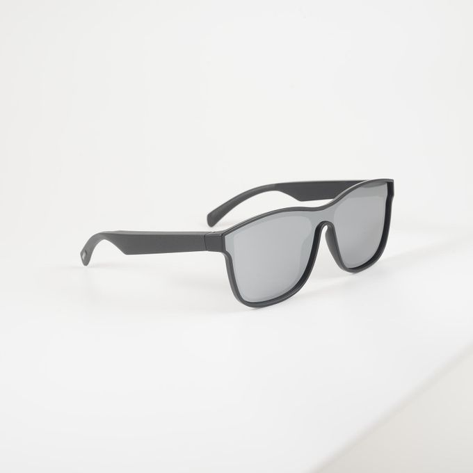 Smart Audio Bluetooth Glasses IP5 Waterproof Compatible With IOS Grey