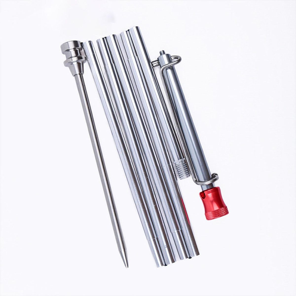 Camping Lantern Stand Camping Folding Lamp Pole Light Rack For BBQ