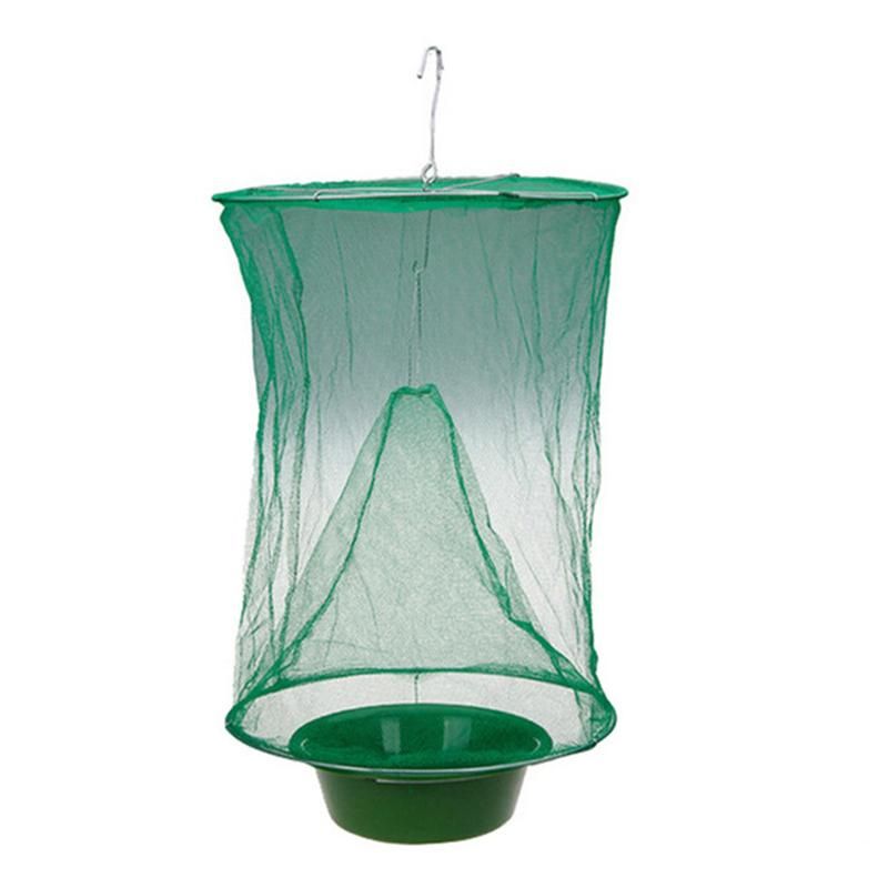 Foldable ecological reusable trapper of insect catcher