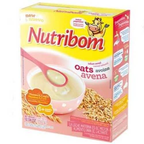 Nutribom Baby Food Cereal Oat - 350g X 5 Packs