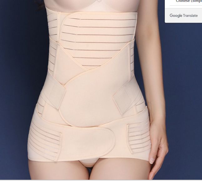3 In 1 Postpartum Girdle Recovery Belly Postnatal Postpregnancy C Section Belt