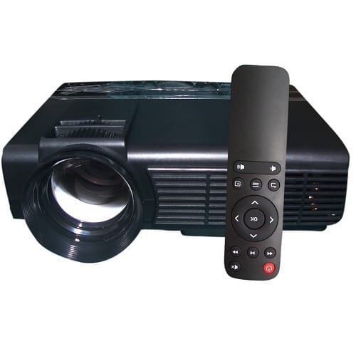Multimedia Digital Led Projector- Black