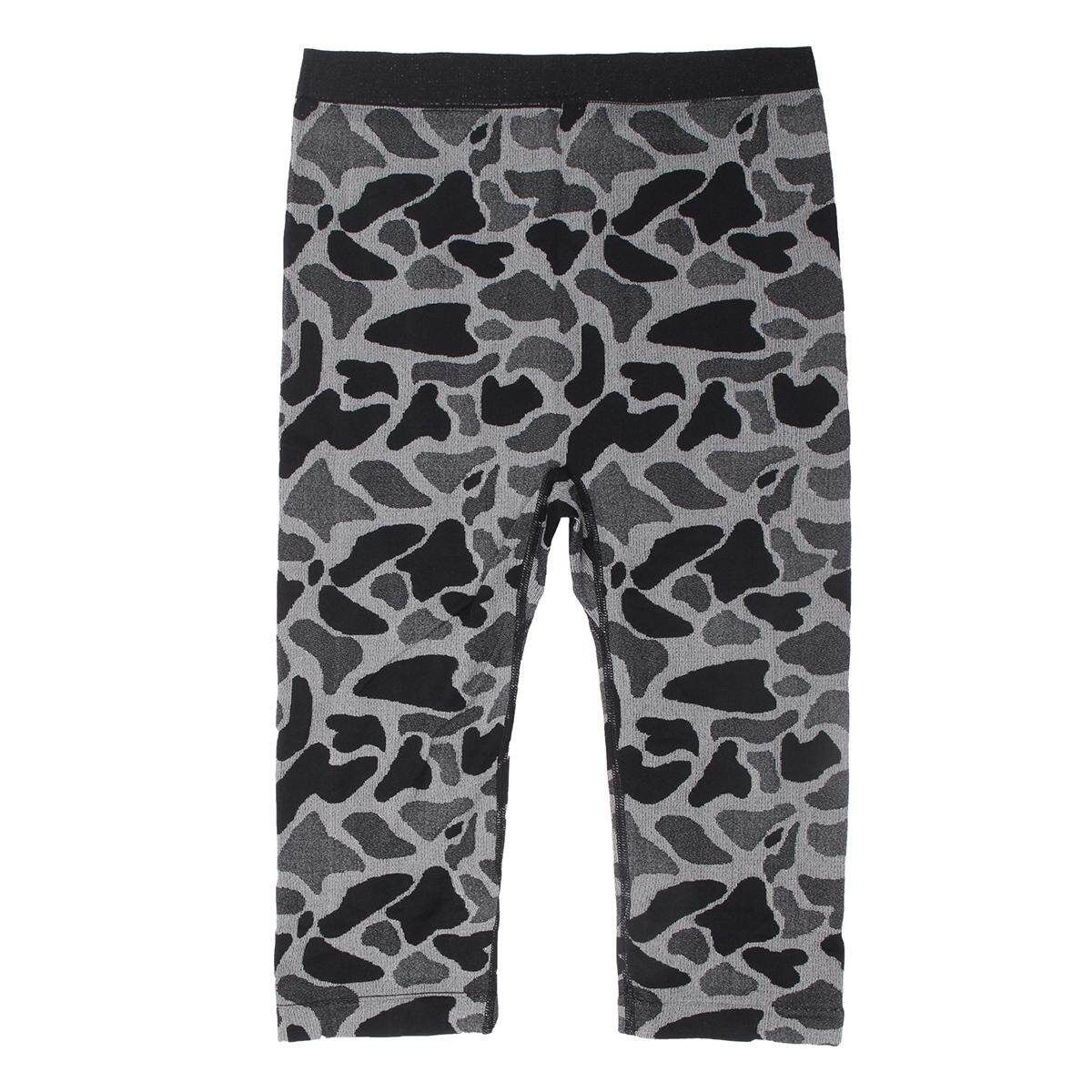 Fashion Men Leopard Sport Gym Cropped Pants Athletic Trousers Tight Leggings M M