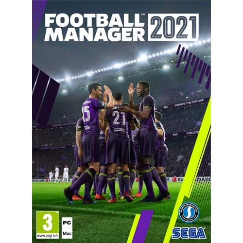 Football Manager 2021 PC Game DVD Disks + Free Gift