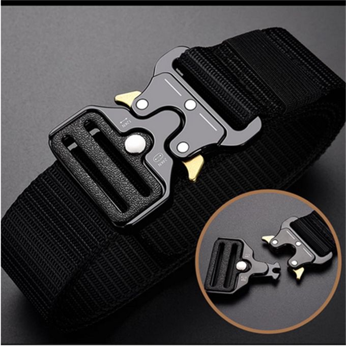 Men's Belt Outdoor Tactical Multi Function Survival Training Belt