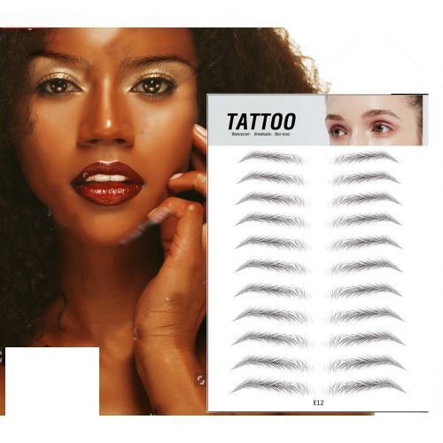 Waterproof Hair-like Authentic Eyebrow Tattoo Sticker
