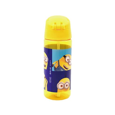 Minions Plastic Water Bottle 500 Ml - Yellow