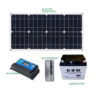 1000w Solar Home System For Laptop, Tv And Lights.