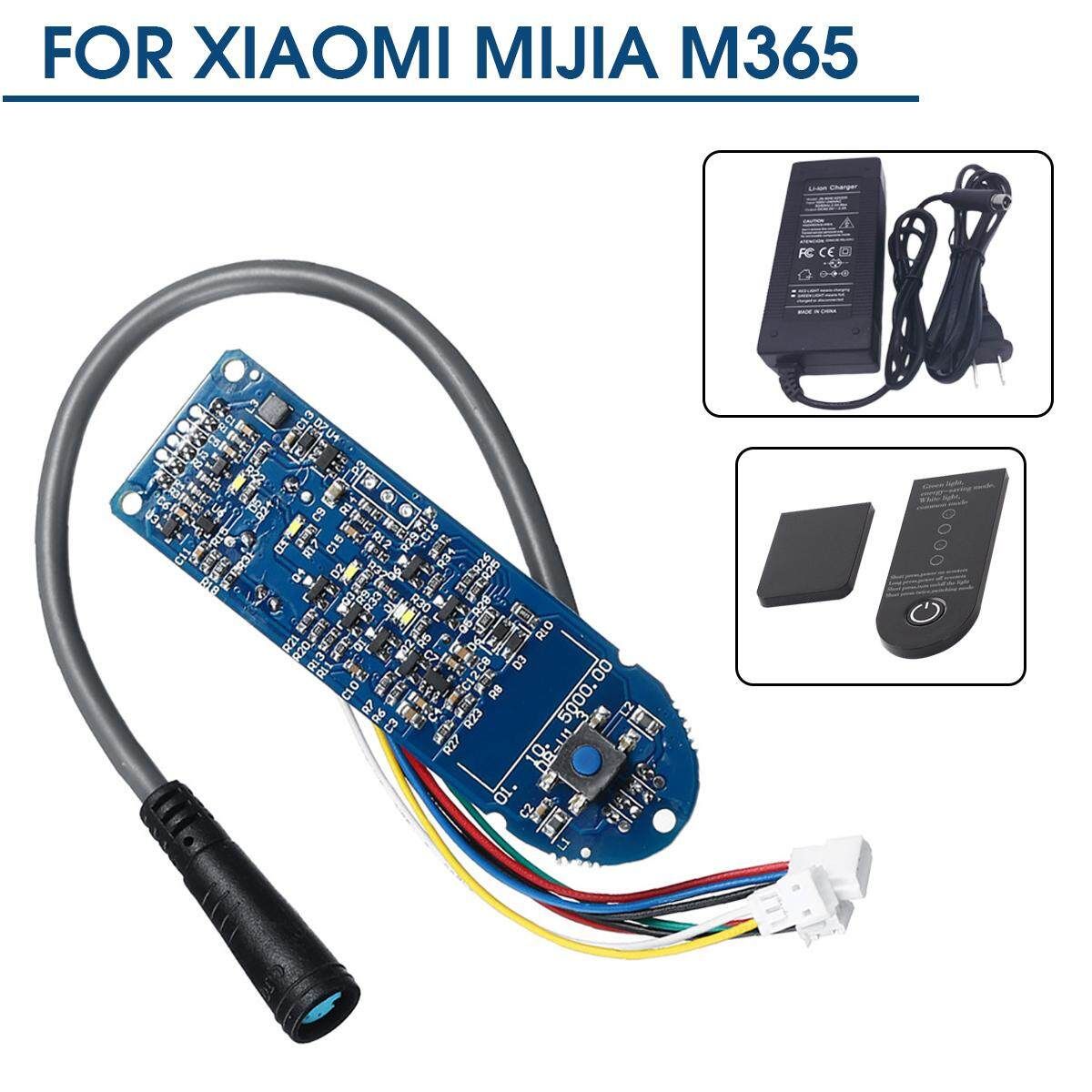 Scooter Circuit Board For X-iaomi MIJIA M365+Dashboard Cover+ Li-ion Charger+Plug