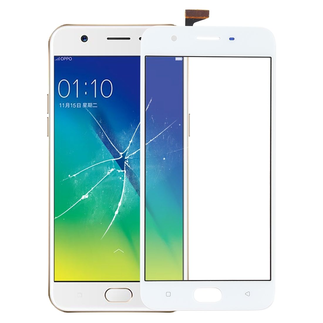Touch Panel For OPPO A57 (White)