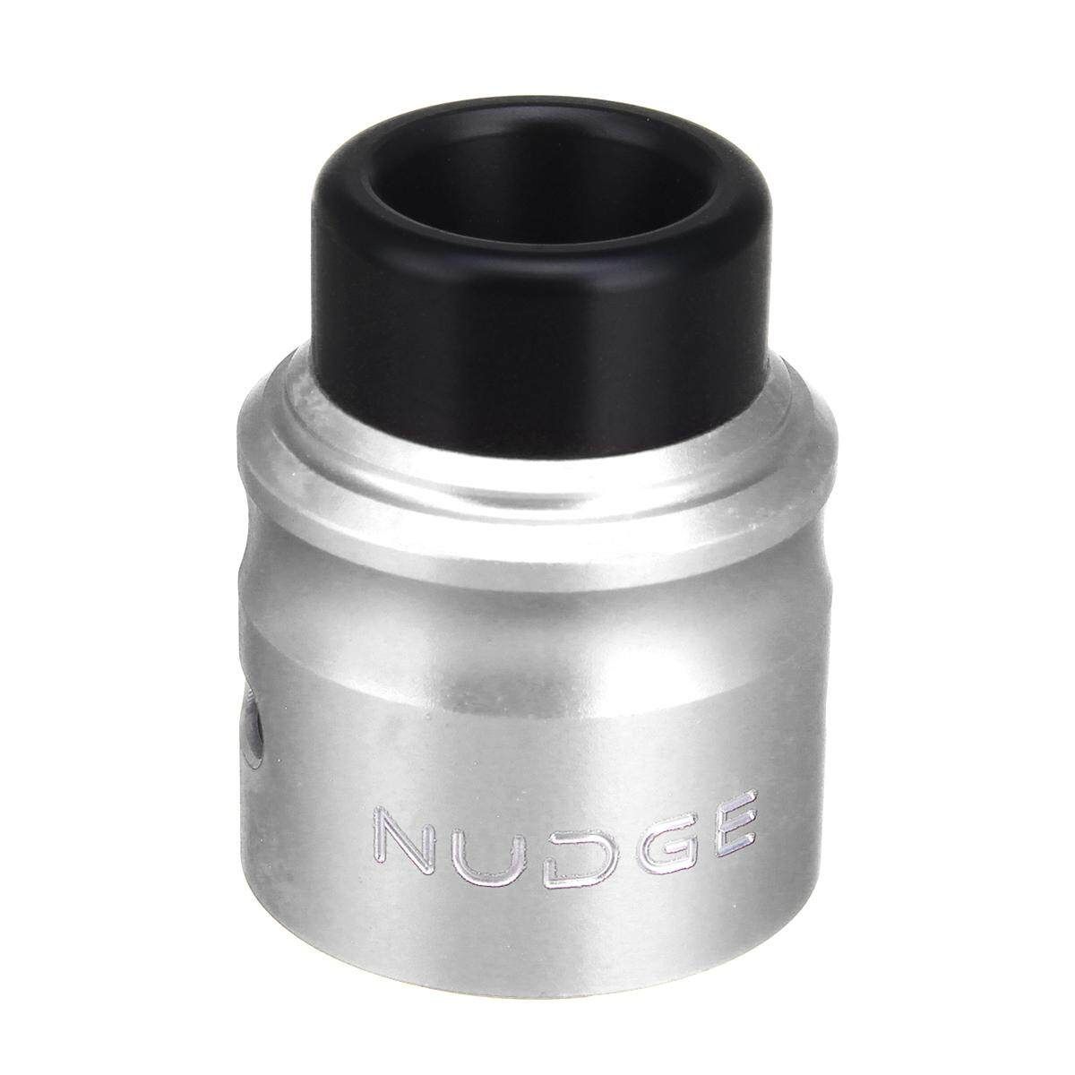 510 Threaded Stainless Steel Big Tank Atomizer For Smoking Silver Silver (silver)