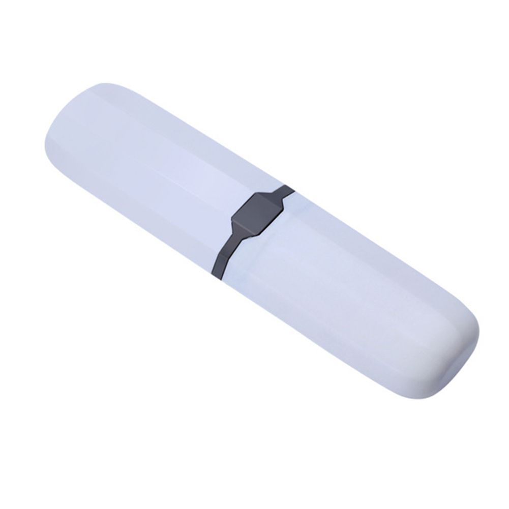 Portable Travel Toothbrush Toothpaste Storage Box Case Cutlery Pencil Container-White