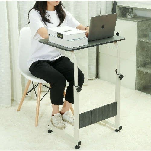 Laptop Table With Wheel- Black