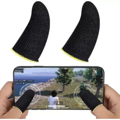 Mobile Phone Thumb Gaming Sleeves - Black