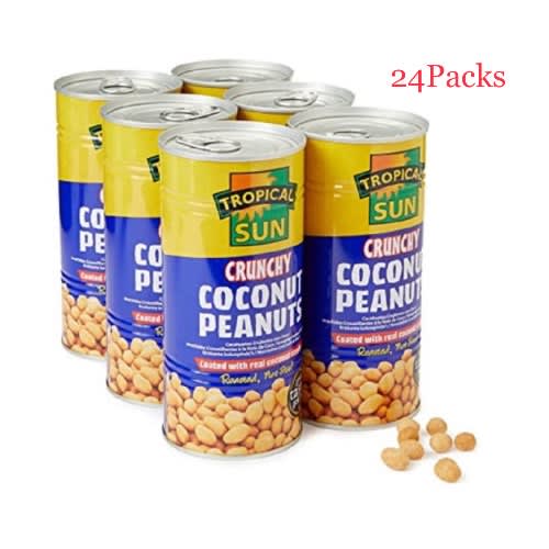 Tasty Crunchy Coconut Peanuts - 330g X 24pcs