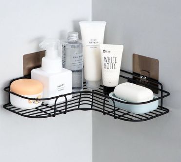 1Punch Multifunctional Corner Wall Hanging Wall Shelf