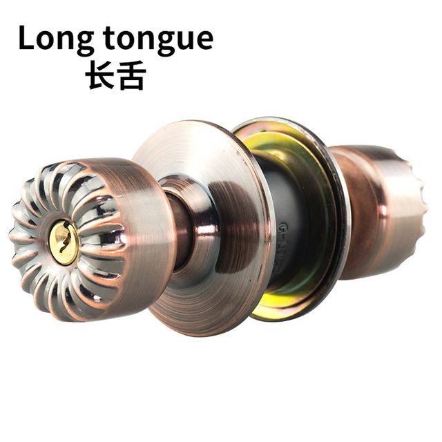 1Set Zinc Alloy Door Knobs Rotation Lock