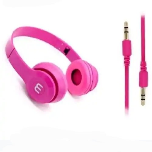 Fold J03 Stereo Headset Pink
