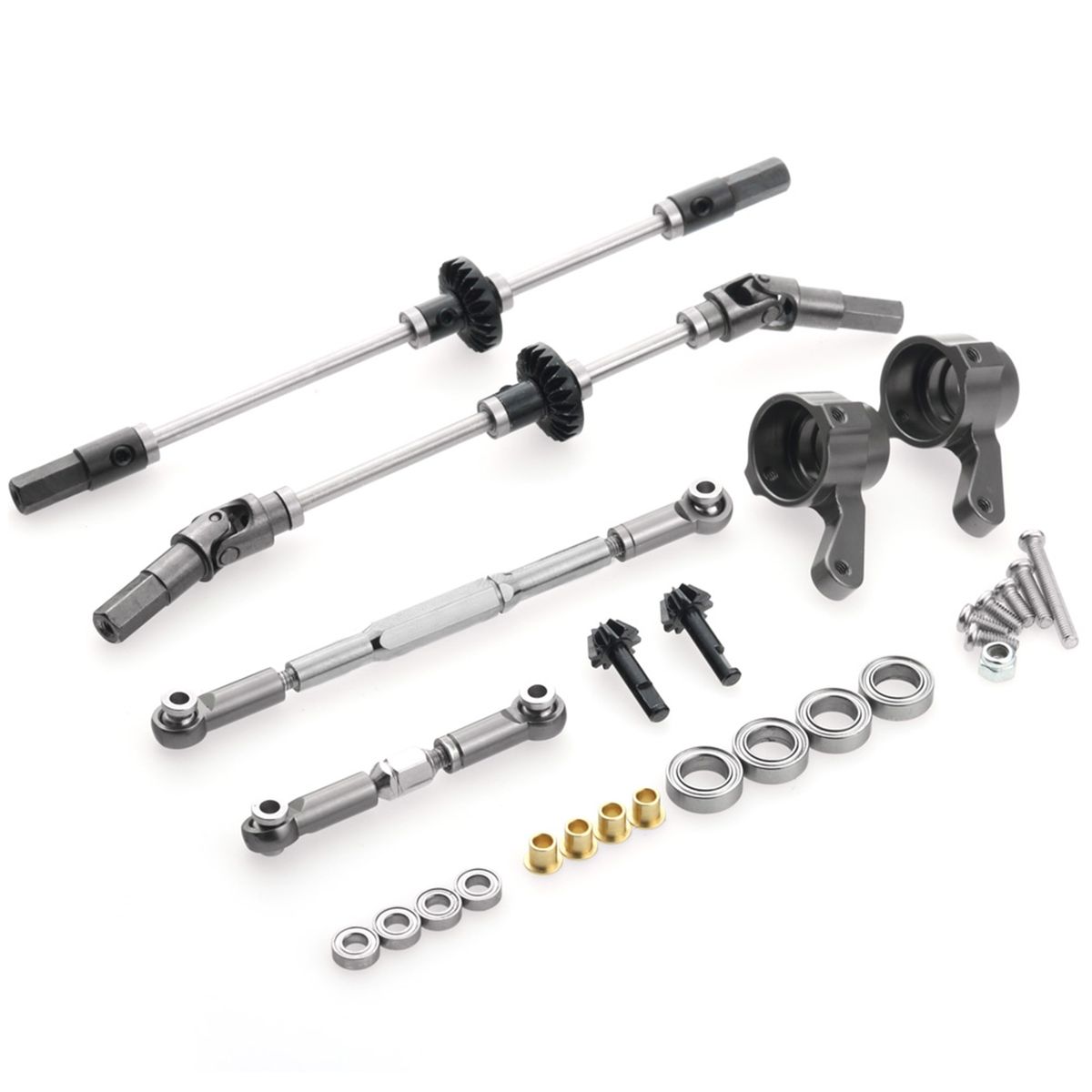 Front Axle Rear Axle Metal Replacement For WPL RC Military