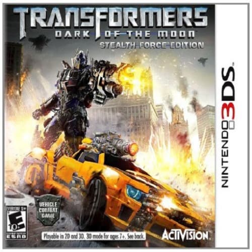 Transformers: Dark Of The Moon - Nintendo 3DS - NTSC
